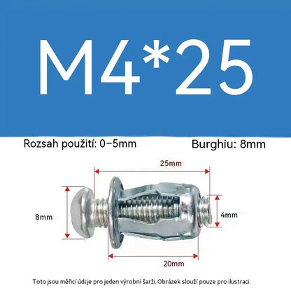🔥Ponuka za polovičnú cenu 【100 ks】 Rozpínacie matice / Nitovacie matice M4/M5/M6