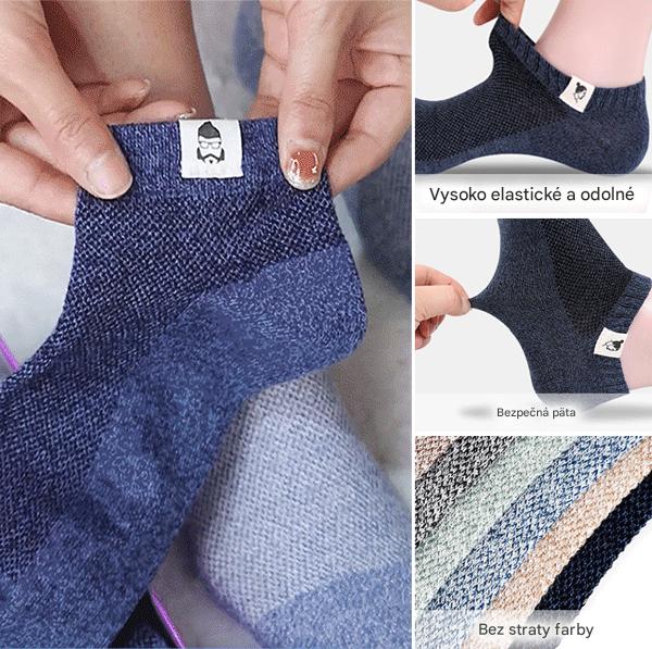 🔥🧦【10 par】(35-42) Męskie skarpetki letnie dezodorujące, oddychające.