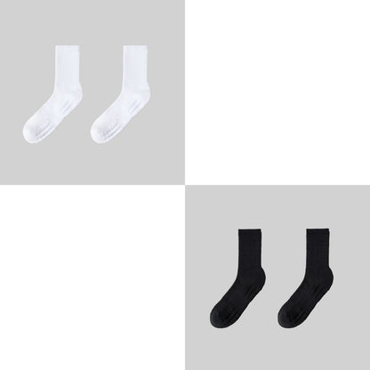 😍🧦【10 párov】 Pánske dlhé športové ponožky, odvádzajúce pot, tlmiace nárazy, chrániace pätu, odolné voči zápachu, priedušné, vhodné na basketbal a každodenné športy.