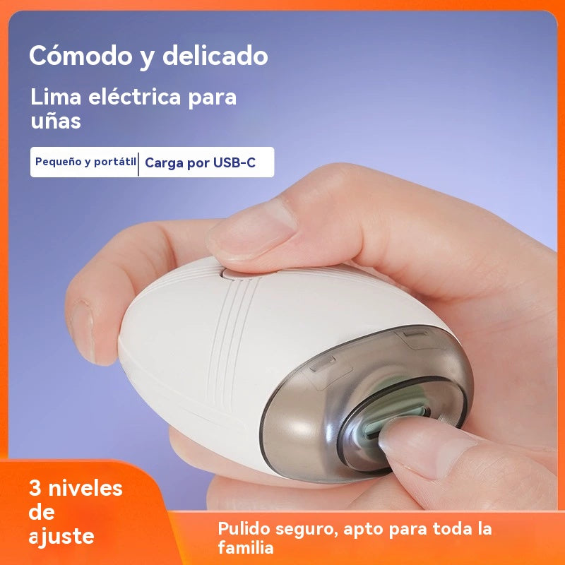 💅 ✨ 【Compra 1 y llévate 1 gratis】Nuevo limador de uñas eléctrico para bebés, silencioso y seguro, cuidado suave