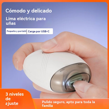 💅 ✨ 【Compra 1 y llévate 1 gratis】Nuevo limador de uñas eléctrico para bebés, silencioso y seguro, cuidado suave