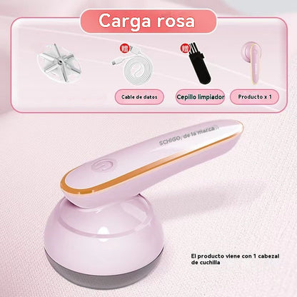 👚✨【Compra 1 y llévate 1 gratis】Quitapelusas eléctrico portátil multifuncional, profesional para prendas de lana, punto y algodón