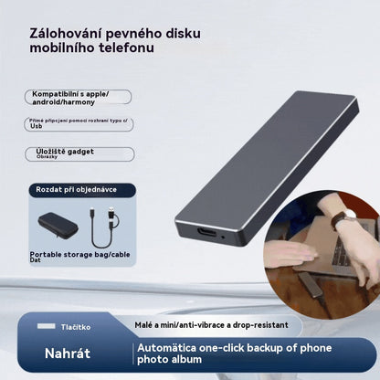 ⚡【8TB】Multifunkční vysokorychlostní pevný disk s rozhraním USB 3.0 | Rychlý přenos, široká kompatibilita, bezproblémové úložiště 💻📦