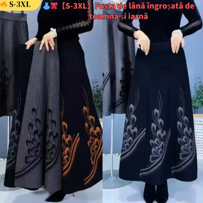 👗🎀【S-3XL】Jesenska i zimska vunena suknja, moderna i svestrana
