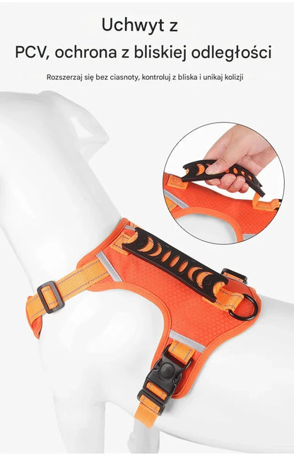 🐶【5-30KG】Szelki dla psa bez ciągnięcia dla zwierząt domowych