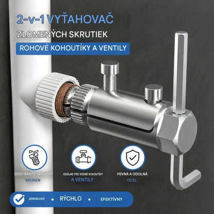 🛠️ Odstraňovač zlomených skrutiek – Ľahko a rýchlo odstráňte zaseknutú skrutku bez odbornej pomoci.