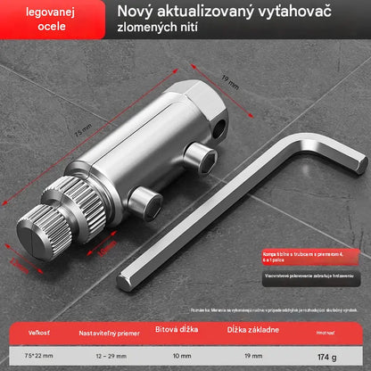 🛠️ Odstraňovač zlomených skrutiek – Ľahko a rýchlo odstráňte zaseknutú skrutku bez odbornej pomoci.