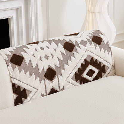 🛋️Oferta especial de Navidad para madrugadores:🎉 funda de sofá suave y antideslizante de felpa🍂