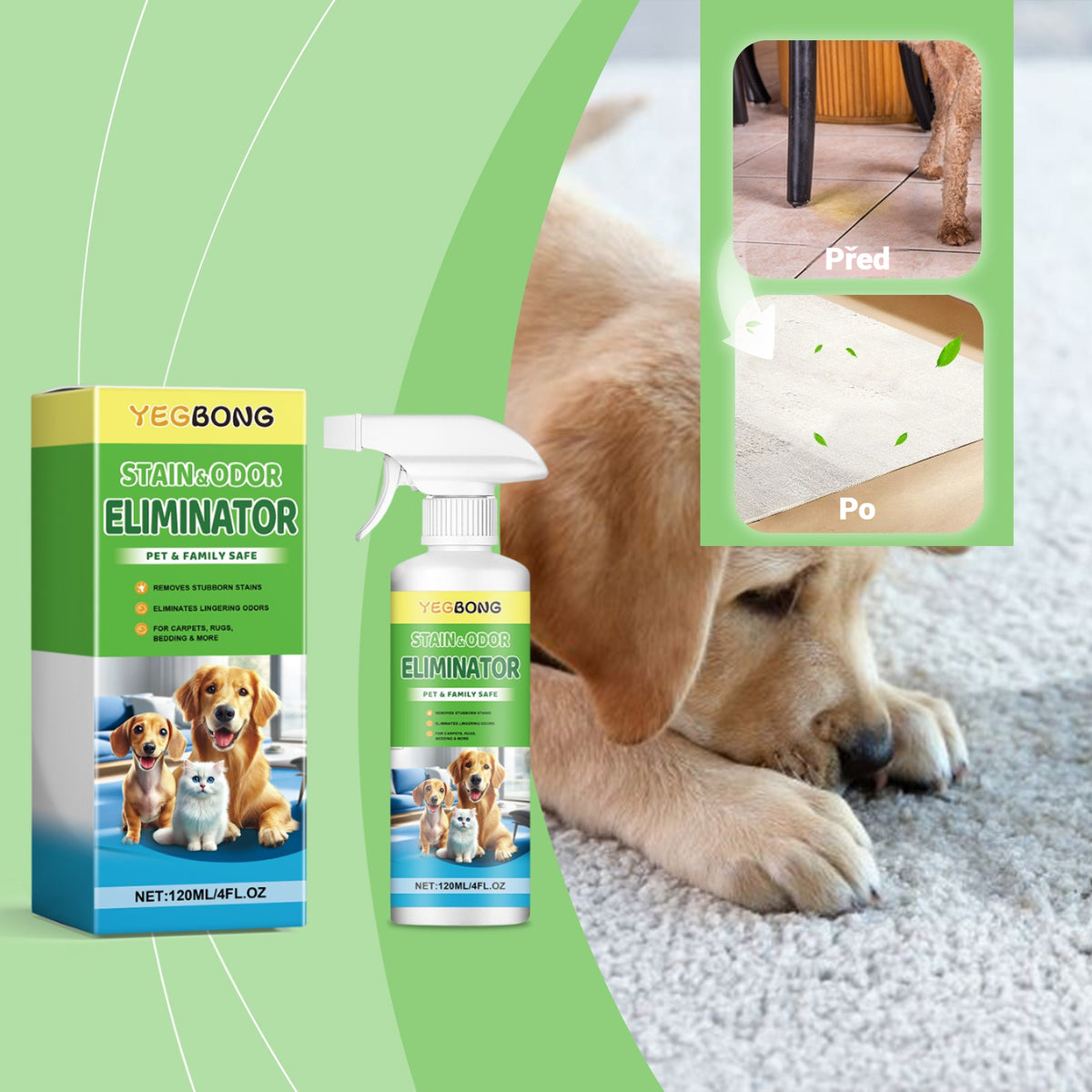 ✨50%OFF🐶🐱Odstraňovač škvŕn pre domáce zvieratá, mačky a psy