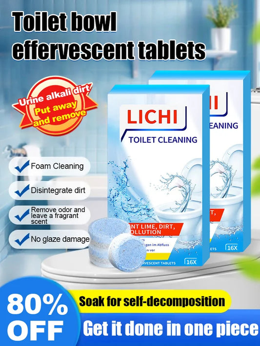 🌟【Cumpără 1 primeşti 2 gratuit】Spumă puternică de curăţare a vasului de toaletă