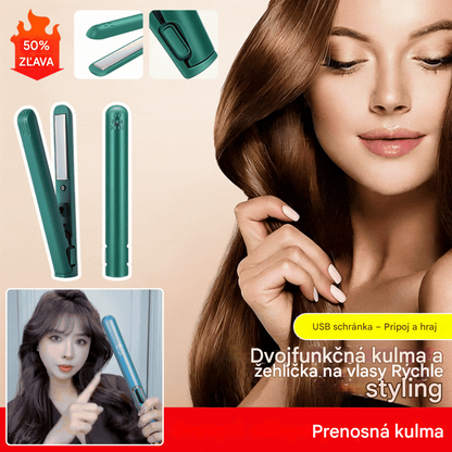 🔥50% zľava🔥 Nová mini USB žehlička a kulma