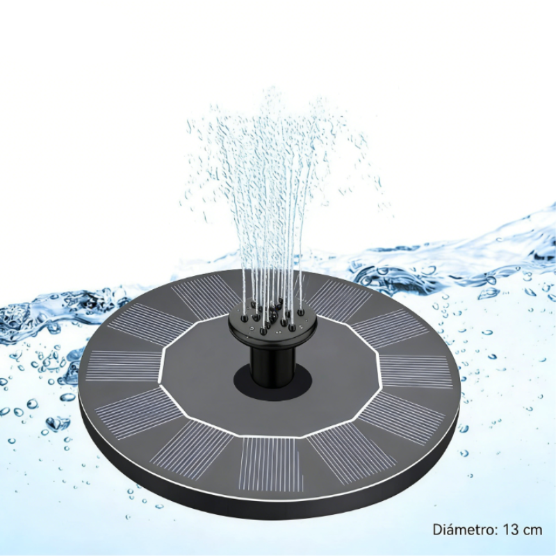 【50%OFF】💥Fuente de agua alimentada por energía solar