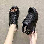 🔥【50% OFF】🔥【35-40】Retro členkové čižmy s mäkkou podrážkou a sandále