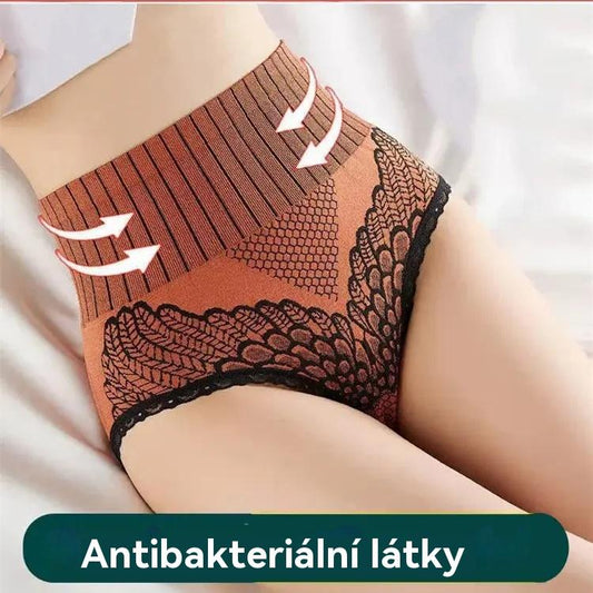 🔥【7 kusů】Grafénové dámské kalhotky – antibakteriální a pohodlné.