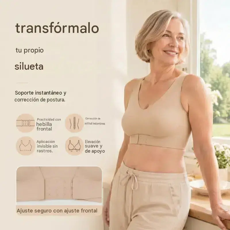 【✨Compra 1 y llévate 2 gratis – Juego de 3 piezas】Faja correctora de postura para mujer 💋
