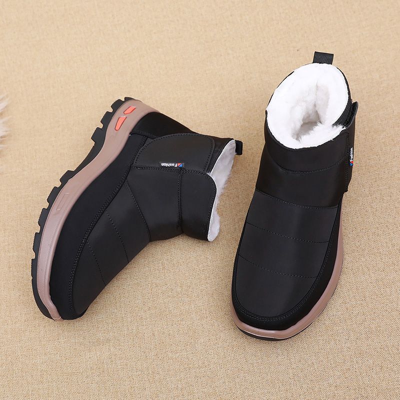 🔥【Oferta de temporada 50%】👟Zapatos de invierno para hombre de algodón puro con forro de terciopelo y pelo grueso.