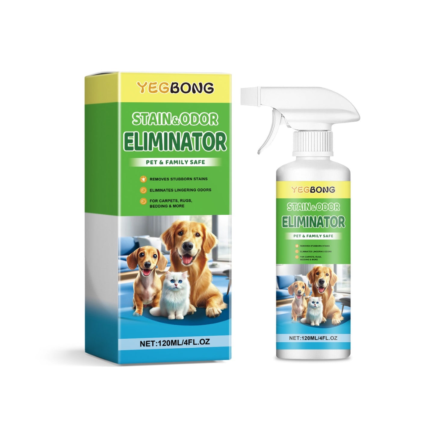✨50%OFF🐶🐱Odstraňovač škvŕn pre domáce zvieratá, mačky a psy