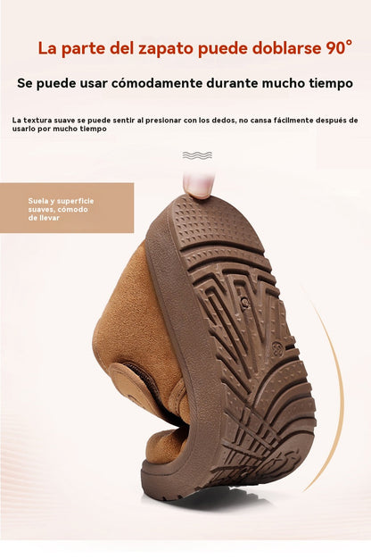 🏆Compra 1 y llévate 1 gratis🔥【36-41】Botas cortas de invierno para mujer, modernas, con suela de nieve suave
