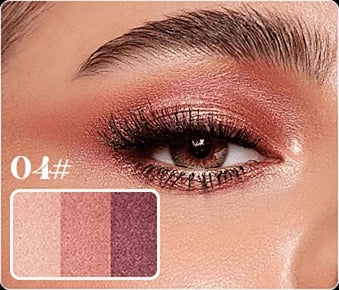 【Compra 1 y recibe 1 gratis】 ✨Sombra de Ojos 3 en 1 en Barra – Brillo Instantáneo, Efecto Lifting y Larga Duración 💄