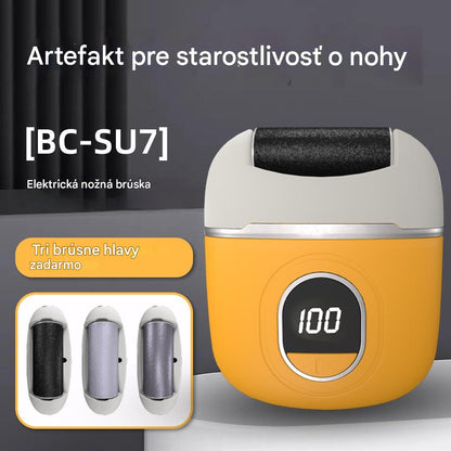 🦶🔥 Nový elektrický valček na pedikúru na odstraňovanie mozoľov na pätách. Vhodný pre všetky typy starostlivosti o nohy.