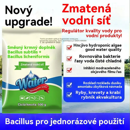 🐟🌊🔬 500g Premium Proszek do Oczka Wodnego | Preparat do Oczyszczania Wody i Kontroli Glonów 🐟🌊🔬