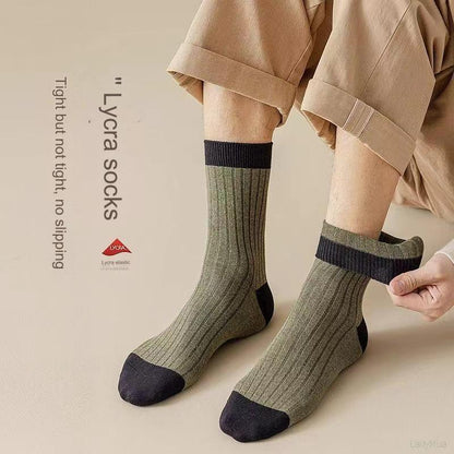 😍🧦【20 de perechi】Șosete deodorante din bumbac pentru bărbați noi 2025, care absorb transpirația