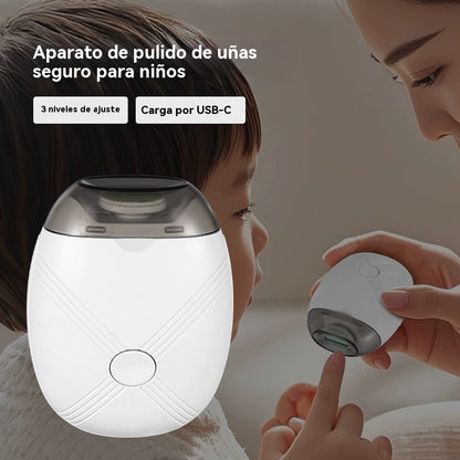 💅 ✨ 【Compra 1 y llévate 1 gratis】Nuevo limador de uñas eléctrico para bebés, silencioso y seguro, cuidado suave