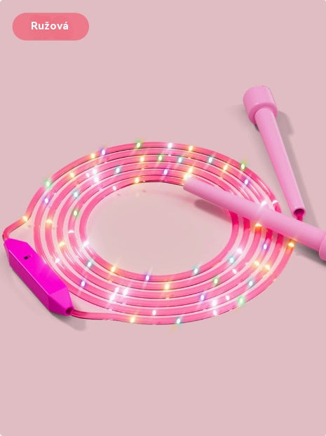 🏃🌈 LED svetleča preskakovalna vrv za otroke