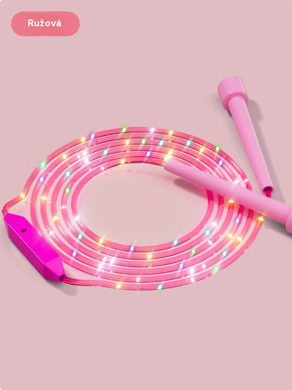 🏃🌈 LED svetleča preskakovalna vrv za otroke