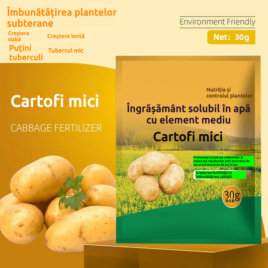 【15 pungi】Îngrășământ foliar solubil "Cartofelul Magic"｜Pentru cartofi, arahide, cartofi dulci, ridichi, taro și ceapă – stimulează rădăcinile, mărește producția