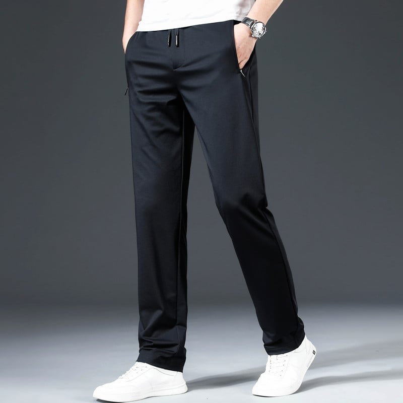 👖【Časovo obmedzená zľava 50%】🔥Pánske letné nohavice na biznis ležérny strih - elastický pás, 【L-8XL】
