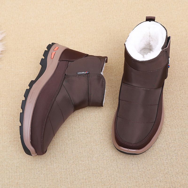 🔥【50% sleva】👟Pánské zimní boty vyrobené z čisté bavlny s příměsí sametu a husté kožešiny.