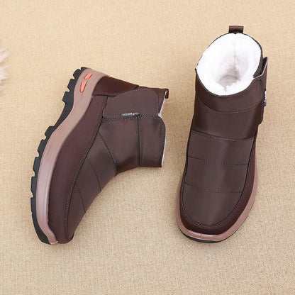 🔥【50% sleva】👟Pánské zimní boty vyrobené z čisté bavlny s příměsí sametu a husté kožešiny.