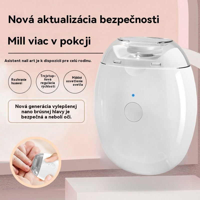 💅 ✨【Limitovaná ponuka – kúpte 1 a získajte 1 zadarmo】Nový automatický pilník na nechty, bezpečná a šetrná starostlivosť o nechty