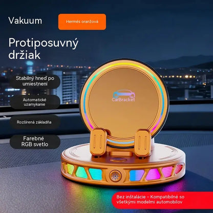 📱 Držiak do auta RGB s automatickým upínaním a 15W bezdrôtovým nabíjaním