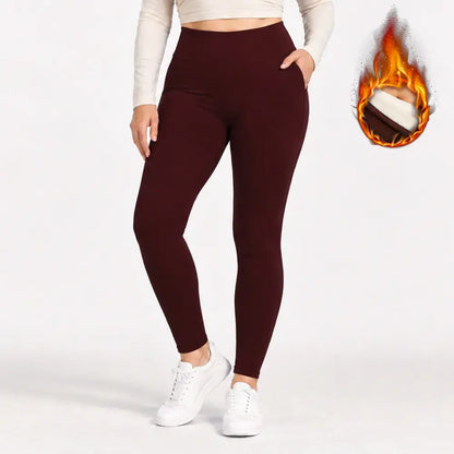 ❄️✨【1 kus, S–2XL】Zimné zateplené legíny s vysokým pásom – dokonalé prispôsobenie a modelovanie postavy.