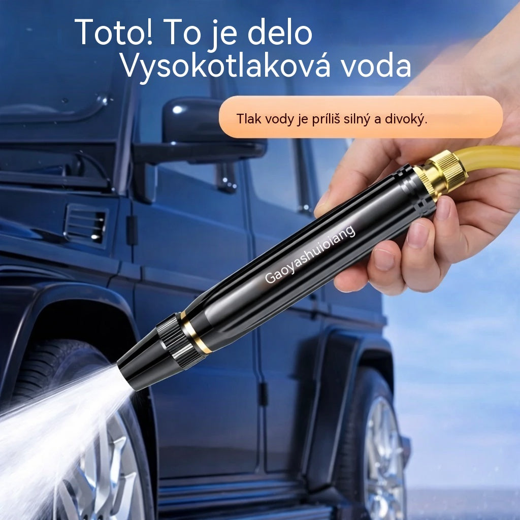 Posledný deň so zľavou 55 %: vysokotlaková striekacia pištoľ na domáce použitie.