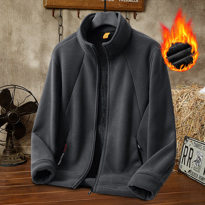 【🔥40% de Descuento】Chaqueta de Pana Gruesa de Lana para Hombre, Cálida para Otoño e Invierno