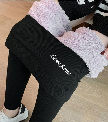 🔥39%OFF【40-100kg】Tople pamučne hlače s flis podstavom i zadebljanim gornjim slojem