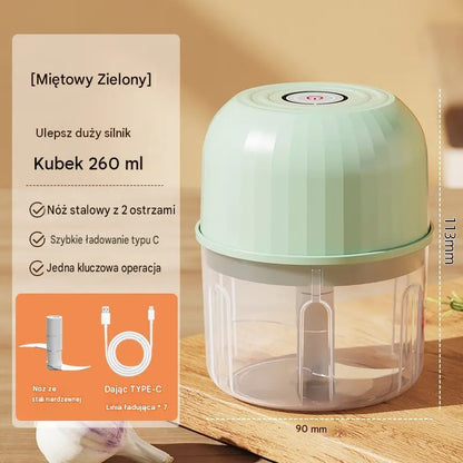👍Wydajny, bezprzewodowy mini-rozdrabniacz elektryczny👍 Płatność przy odbiorze