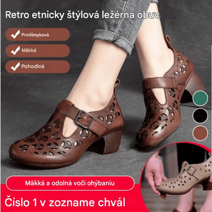 🥰🔥【35-41】2026 Nowe damskie sandały na grubym obcasie z miękką podeszwą