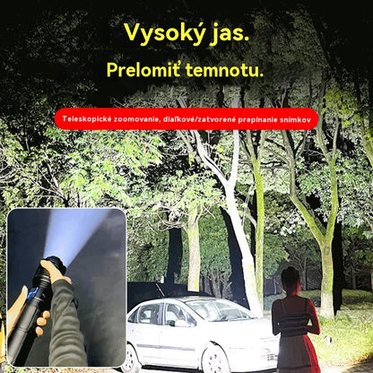 🔦【50 % zľava】Nový vonkajší hliadkový reflektor, výkonné svietidlo, dlhé svietenie