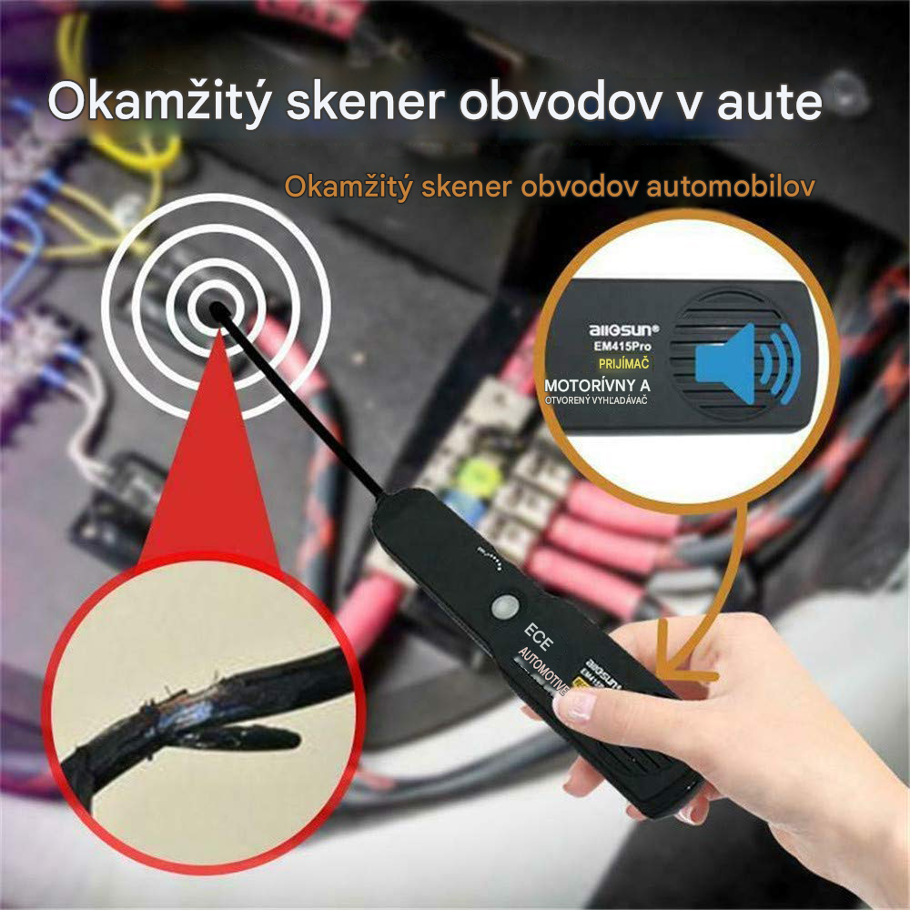 Digitálny diagnostický nástroj pre skenery automobilových elektrických obvodov