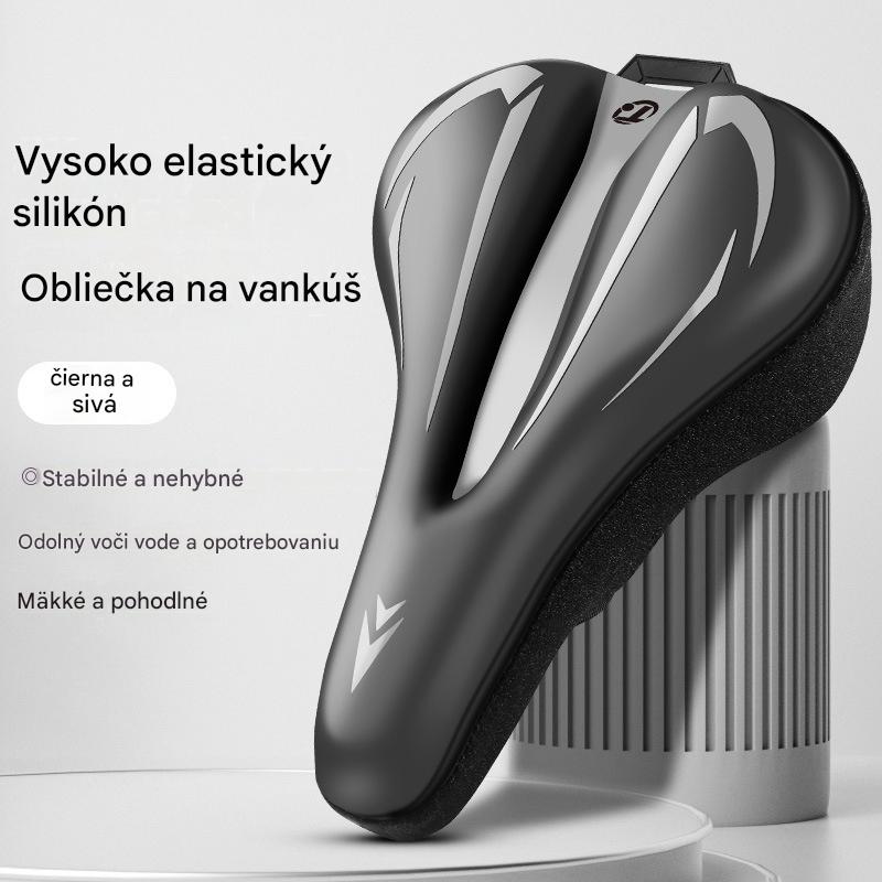 🚲Poťah na sedlo horského bicykla, vyrobený z hrubej, vodeodolnej, ultra mäkkej silikónovej kože.