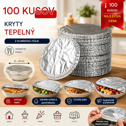 💥💥【100 kusov】24 eur⏰ Izolačný kryt z hliníkovej fólie