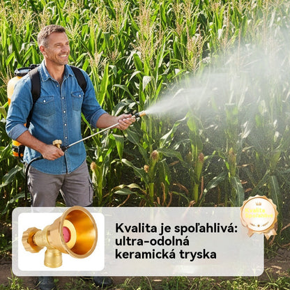 🔥💦Nastaviteľná mosadzná zavlažovacia tryska pre poľnohospodársky postrekovač 🌾