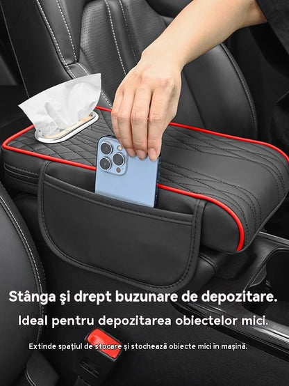 🚗👜【Reducere 50%】Cutie auto multifuncțională din piele 3 în 1.