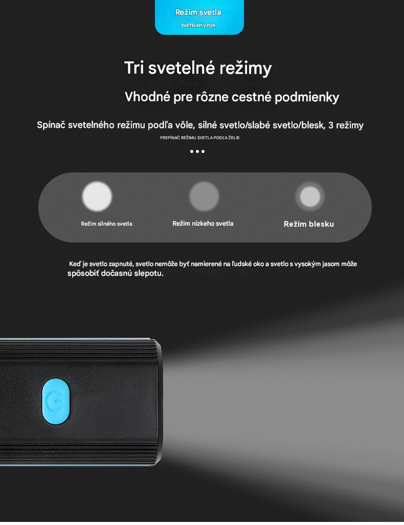 🔥【50% zľava】Svetlá na bicykel, nočné svetlá, vodeodolné, super jasné, s klaksónom a zadným svetlom, vďaka čomu je jazda v noci bezpečnejšia!
