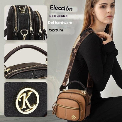 👜【Oferta por tiempo limitado – mitad de precio】Nuevo bolso bandolera femenino con estampado de moda, gran capacidad y fácil de llevar