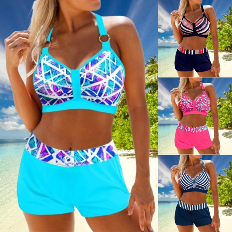 🏖️👙【50% OFF】🌴【S-5XL】Komplet kupaćih kostima s printom za odmor na plaži 2026